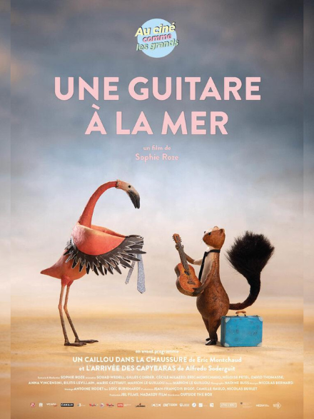 Une guitare à la mer